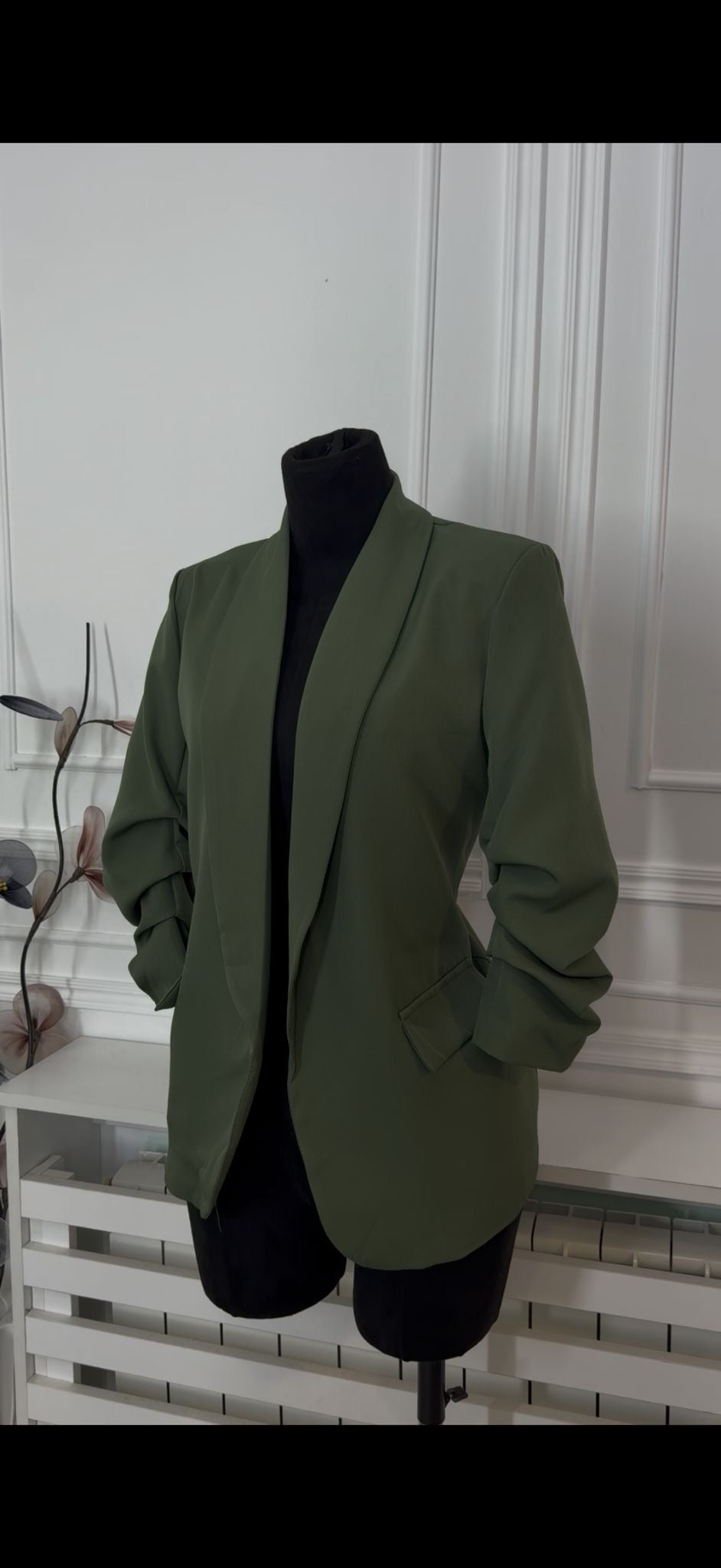 zeleni zenski blejzer sako elegantni model
