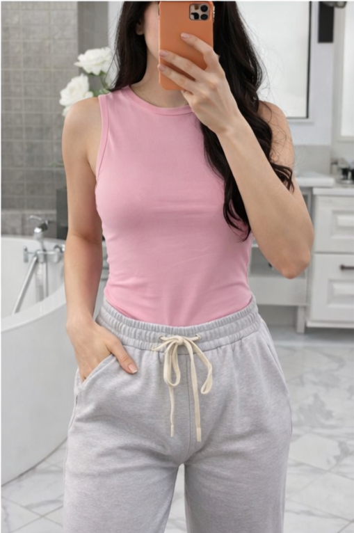 roze body zenski likra