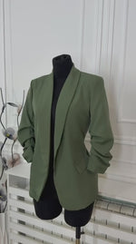 zeleni zenski blejzer sako elegantni model
