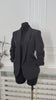 crni zenski blejzer sako elegantni model